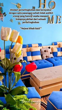 Hindari selingkuh 