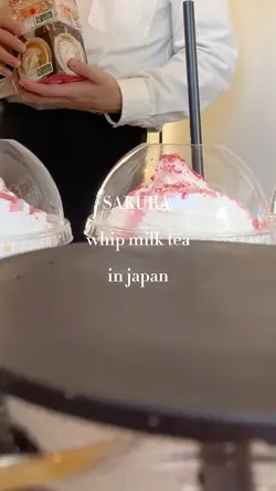 making tea sakura !