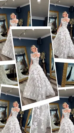 Bride, dress wedding