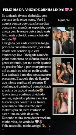 DIA DA AMIZADE