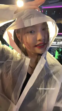 u look happier now 