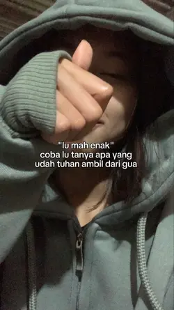 lu mah enak