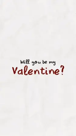 be my valentine