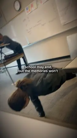 school may end,but..