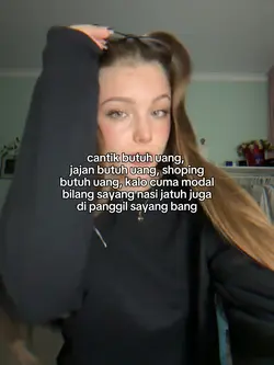 cantik butuh uang