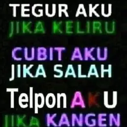 telpon aku jika kgn