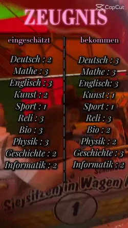 Zeugnis 