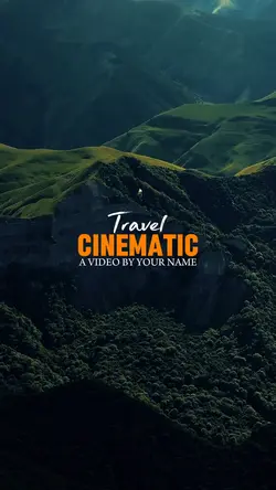 Travel cinematic