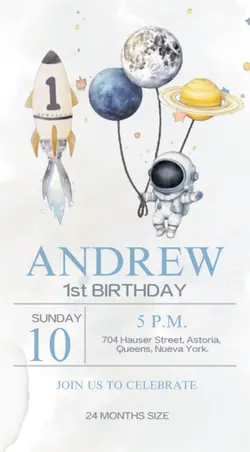 Birthday invitation