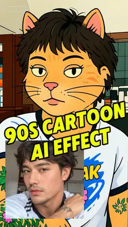 90s Cartoon AI