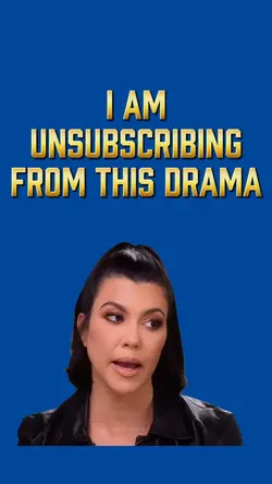 UNSUB FROM THE DRAMA