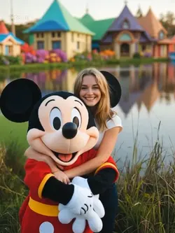 HUG MICKEY MOUSE