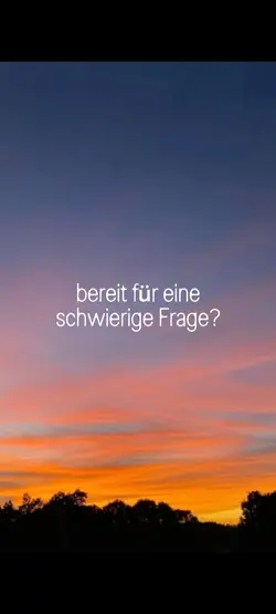 schwierige frage