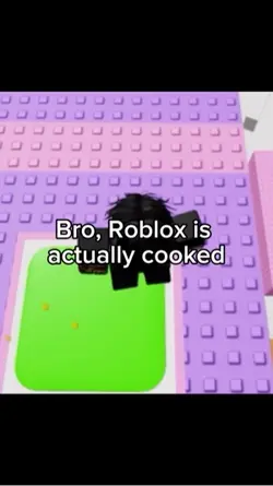 Roblox is cooked 