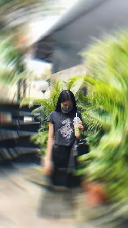 blur melingkar