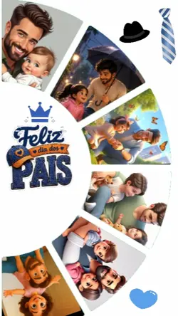 Feliz dia dos Pais 
