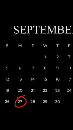 27 September