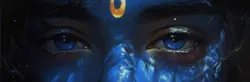 Krishna eye contact