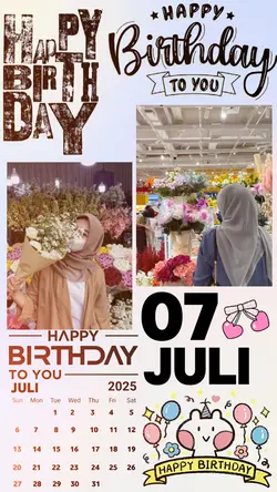 07 J U L I HBD