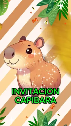 Invitacion Capibara