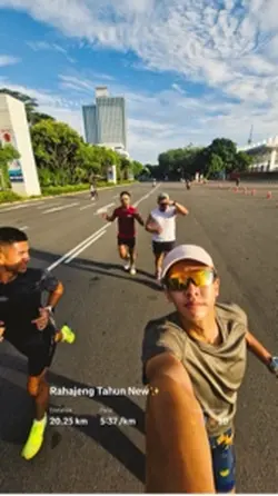 Run data dibawah