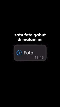 1 Foto Malam ini