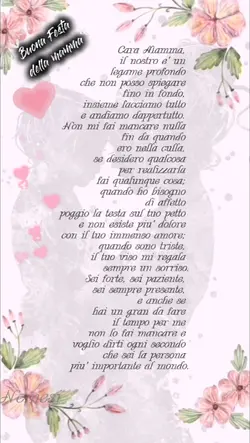 FESTA DELLA MAMMA