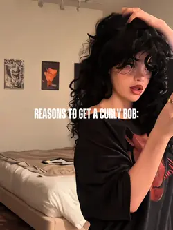  curly bob