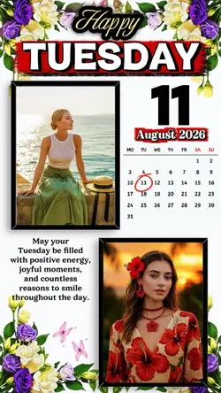 Tuesday 11 Augus