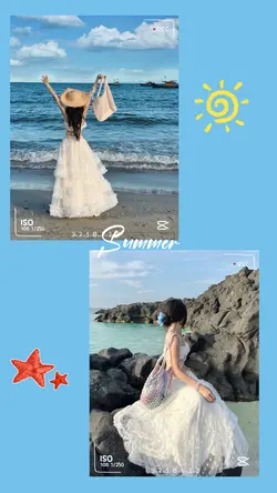 2 ảnh mùa hè
