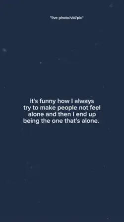 alone