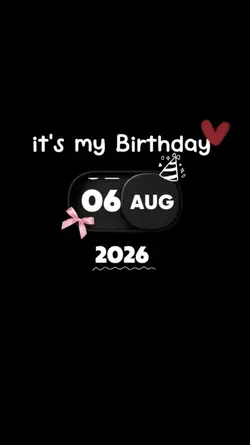 BIRTHDAY 06 AUGUST