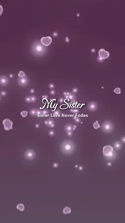 My lovely sister