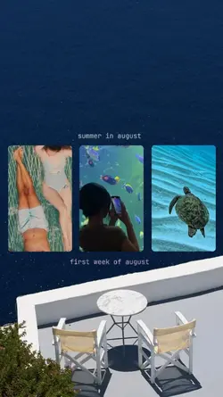 Summer in august 