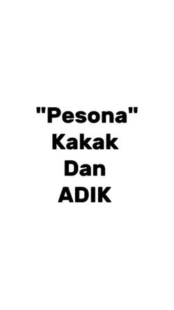 kakak dan adik