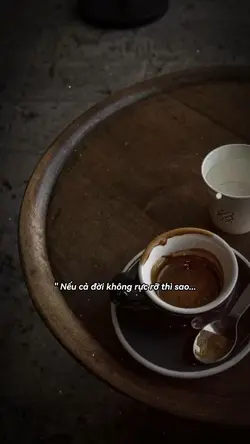 Nếu cả đời không rực