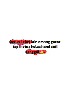 ketua kls lain emng 