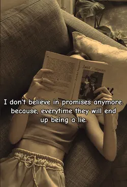 promises no more