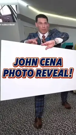 JOHN CENA REVEAL!