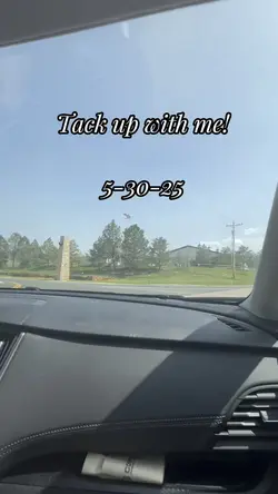 Tack up with me!