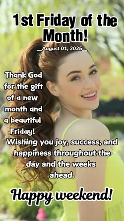 1st Friday of August