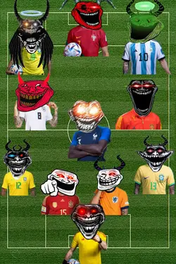 STARTING XI GOAT