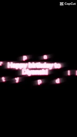 Happy birthday 