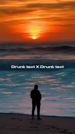 Drunk text