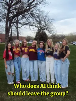 Who leaves the group