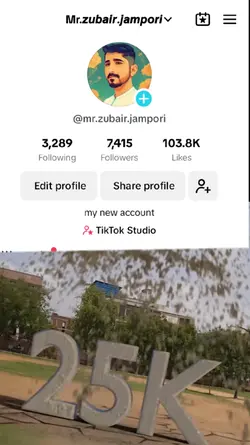 25k followings 1day