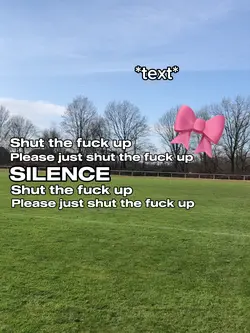 Shut the f up