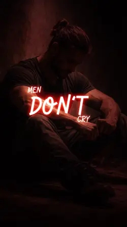 Men don’t cry