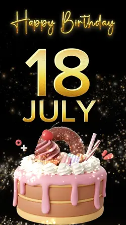 Birthday 18 July 