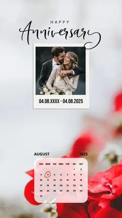 Anniversary 4 Augst